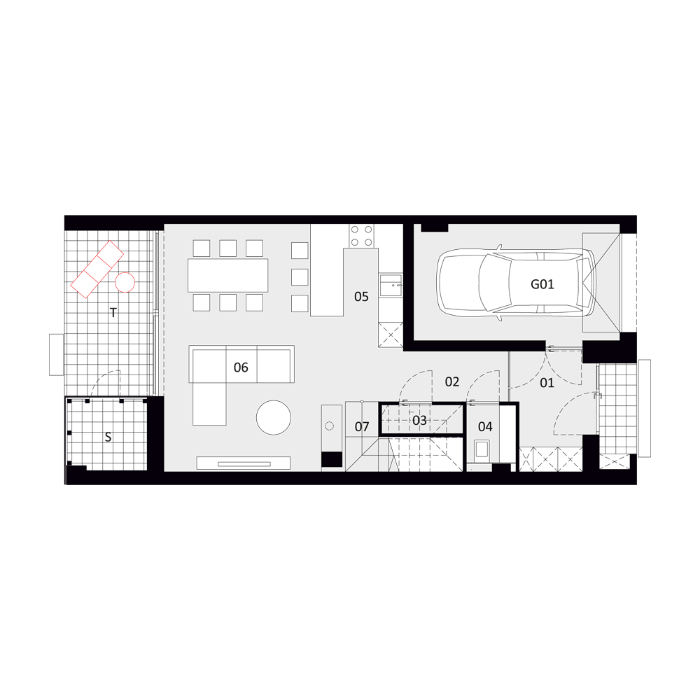 A 2 A 2 - rzut parteru